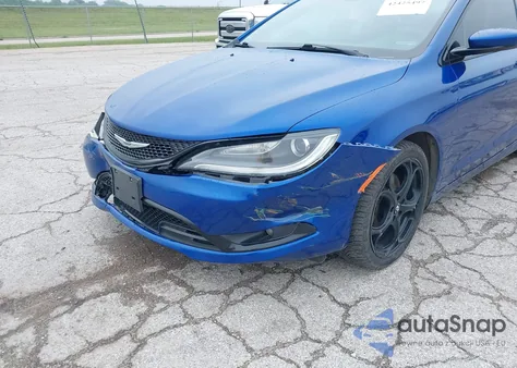 2015 Chrysler 200 S from USA, damaged, VIN 1C3CCCBB1FN663615